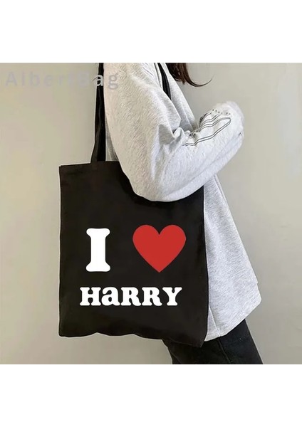 B 101 35 cm x 40 cm Moda Aşk Turunda Çiçek Alışveriş Çantası Kanvas Çanta Ayçiçeği Shopper Harry Pamuk Sevimli Hayranları Hediye Omuz Çantaları Karikatür Çanta (Yurt Dışından)