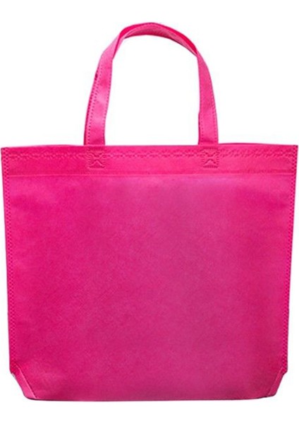 Rose L Dokunmamış Kumaş Alışveriş Çantası Büyük Kapasiteli Çanta Çanta Su Geçirmez Katlanır Çevre Dostu Saklama Çantası 32*38/36*45CM Saf Renk (Yurt Dışından) indirimleri
