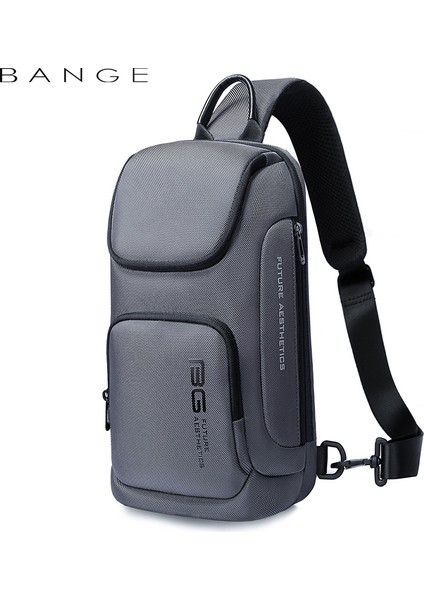 Siyah Bange Crossbody Çanta Erkekler Için Taşınabilir Su Geçirmez Omuz Askılı Postacı Çantaları Erkek Seyahat Kısa Seyahat Göğüs Çantası 9.7 Inç Ipad Için Fit (Yurt Dışından) fiyatları