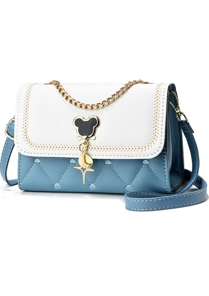 Yeşil Yeni Disney Sevimli Mickey Kadın Crossbody Omuzdan Askili Çanta Lüks Marka Moda Kızların Çanta Yüksek Kaliteli Kadın Çantası (Yurt Dışından) fiyatları