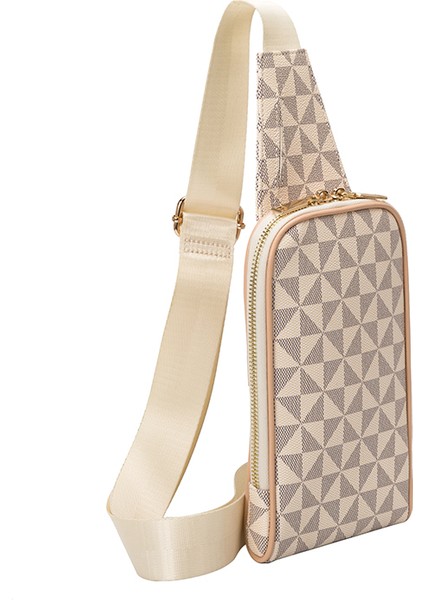 Kahverengi C Lüks Marka Küçük Ince Göğüs Çanta Erkekler Için Crossbody Çanta Kadın Sling Paketi Tasarımcı Göğüs Paketi Kısa Gezi Omuz Çantası Unisex (Yurt Dışından) modelleri