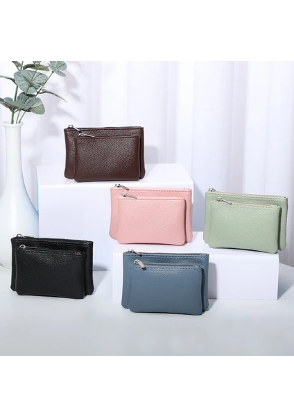 Mavi Moda Kadın Cüzdan Debriyaj Çift Fermuarlı Kadın Kısa Küçük Bozuk Para Cüzdanı Saklama Çantası Yumuşak Mini Kartlıklı Cüzdan Para Çantası (Yurt Dışından) fiyatları