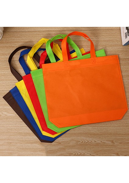 Mavi M Dokunmamış Kumaş Alışveriş Çantası Büyük Kapasiteli Çanta Çanta Su Geçirmez Katlanır Çevre Dostu Saklama Çantası 32*38/36*45CM Saf Renk (Yurt Dışından) fiyatları