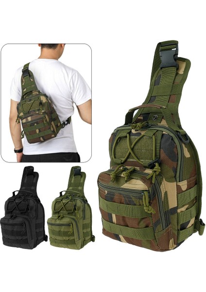H Erkek Göğüs Çantaları Rahat Bel Çantaları Taşıma Çantaları Su Geçirmez 600D Oxford Kumaş Erkekler Taktik Omuz Crossbody Çanta Spor Çantalar (Yurt Dışından) fırsatları