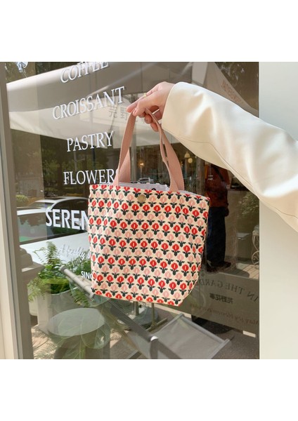 Kahverengi Ayı Kadife Kadın Küçük Tote Omuz Çantaları Öğrenci Kız Öğle Yemeği Bento Çanta El Taşıma Alışveriş Çantası Kadın Debriyaj Çanta Çanta Yeni (Yurt Dışından) fırsatları