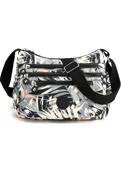 Stil 3 Askılı Çanta Rahat Kadın Omuz Çantası Çok Katmanlı Naylon Çanta Kadın Crossbody Çanta Kadın Crossbody Anne Çantası Omuz Çantası (Yurt Dışından)