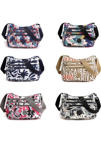 Stil 3 Askılı Çanta Rahat Kadın Omuz Çantası Çok Katmanlı Naylon Çanta Kadın Crossbody Çanta Kadın Crossbody Anne Çantası Omuz Çantası (Yurt Dışından) fiyatları