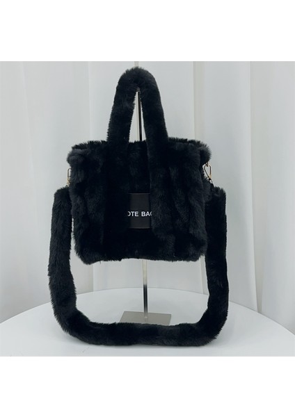 Mor Bulanık Pembe Taklit Kürk Bayanlar Kış Çanta Marka Tasarımcısı Kabarık Peluş Sqaure Omuz Çanta 2023 Zarif Kadın Tote Çanta (Yurt Dışından) fırsatları