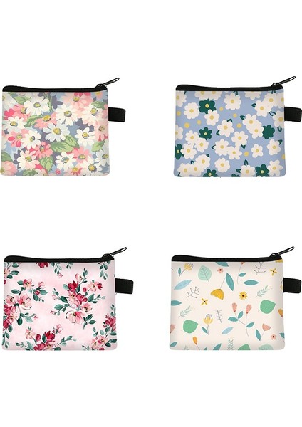 012 Çocuk's Sikke Çanta Öğrenci Taşınabilir Kart Çantası Basit Kare Moda Polyester Kısa Yumuşak Saklama Çantası Mini Çanta Cüzdan Poşet (Yurt Dışından) fiyatları