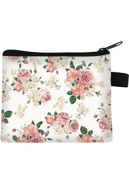 012 Çocuk's Sikke Çanta Öğrenci Taşınabilir Kart Çantası Basit Kare Moda Polyester Kısa Yumuşak Saklama Çantası Mini Çanta Cüzdan Poşet (Yurt Dışından) fırsatları