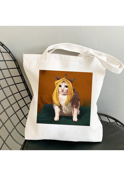 14 Bir Boyut Retro Edebi Kanvas Çanta Kadın Omuz Çantası Ulzzang Harajuku Rahat Alışveriş Çantası Shopper Bayanlar Yeniden Kullanılabilir El Çantaları Bez Çantalar (Yurt Dışından) modelleri