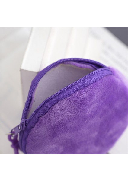 Açık Yeşil Katı Peluş Yuvarlak Bozuk Para Cüzdanı Kadın Sevimli Cüzdan Kimlik Kartı Çantası Anahtarlık Minimalist Para Çantası Kawaii Cüzdan Kadınlar Için Hediye (Yurt Dışından) fırsatları