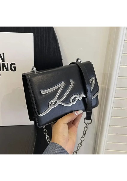 Yeşil Yaratıcı Mektup Ingilizce Kelime Çevirme Çanta Moda Pu Deri Çanta Çok Yönlü Zincir Omuz Crossbody Küçük Kare Çanta Kadın Çanta (Yurt Dışından) fırsatları