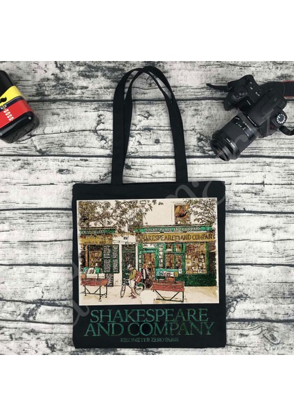 Pembe Londra Daunt Kitap Büyük Tote Kızlar Kadınlar Için Kanvas Omuz Çantası Günlük Alışveriş Çantaları Öğrenciler Kitap Çantası Pamuklu Bez Çanta (Yurt Dışından) modelleri
