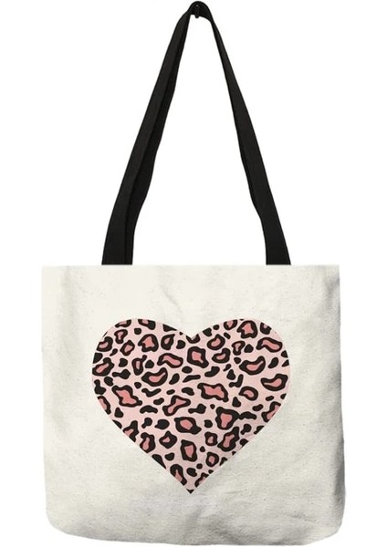 Desen 39 Boyut L 40X40 cm 2021 Yaz Yeni Kadın Çanta Şeytan Göz Leopar Baskı Kadın Çanta Zebra Şerit Bayan Tote Alışveriş Çantası Eğlence Plaj Çantaları (Yurt Dışından)