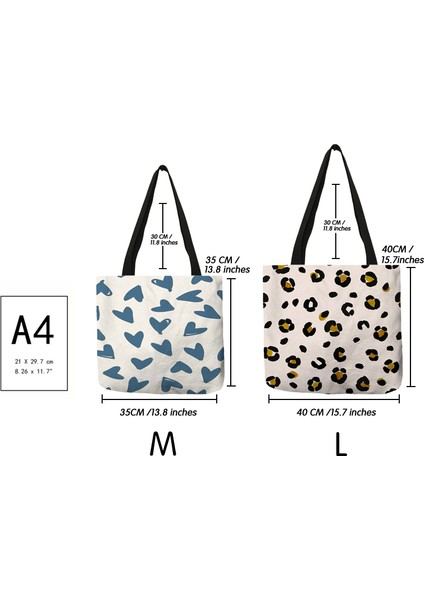 Desen 39 Boyut L 40X40 cm 2021 Yaz Yeni Kadın Çanta Şeytan Göz Leopar Baskı Kadın Çanta Zebra Şerit Bayan Tote Alışveriş Çantası Eğlence Plaj Çantaları (Yurt Dışından)