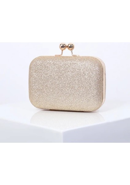 Kadınlar Için Altın Altın Çanta 2023 Yeni Lüks Çanta Tasarımcısı Zarif Akşam Parti Debriyaj Çanta Bling Crossbody Omuz Kadın Çantaları (Yurt Dışından)