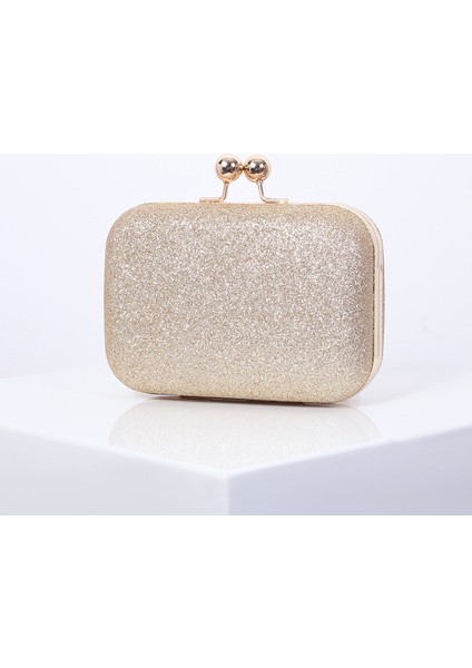 Kadınlar Için Altın Altın Çanta 2023 Yeni Lüks Çanta Tasarımcısı Zarif Akşam Parti Debriyaj Çanta Bling Crossbody Omuz Kadın Çantaları (Yurt Dışından) modelleri