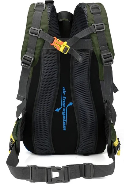 Derin Mavi Chikage 40L Doğa Sporları Seyahat Tırmanma Sırt Çantası Büyük Kapasiteli Trekking Askeri Taktik Çanta Yüksek Kaliteli Su Geçirmez Çanta (Yurt Dışından) indirimleri
