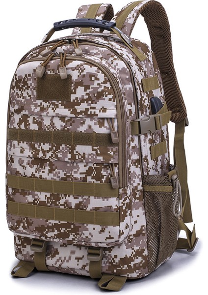 Desert Digital 37CMX21CMX50CM Açık Taktik Çanta Katı Spor Dağcılık Seyahat Çantası Büyük Kapasiteli Çok Fonksiyonlu Su Geçirmez Taktik Camo Sırt Çantası (Yurt Dışından) indirimleri