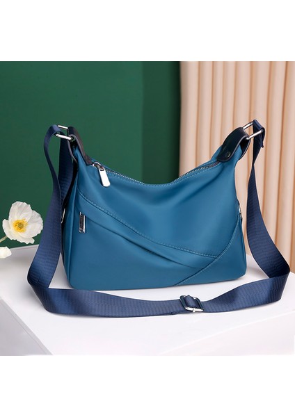 Mor Yeni Naylon Plaj Çantası Moda Bayan Çanta Tote Oxford Omuz Çantaları Kadın Su Geçirmez Köfte Katlanır Alışveriş Çantası 2021 (Yurt Dışından) indirimleri