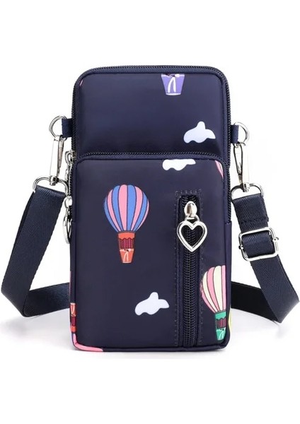 Color3 19CM 10CM 6cm 2023 Cep Telefonu Çantası Kadın Haberci Çantası Yeni Tüm Maç Mini Küçük Crossbody Çanta Asılı Boyun Sikke Çanta Dikey Çanta (Yurt Dışından)
