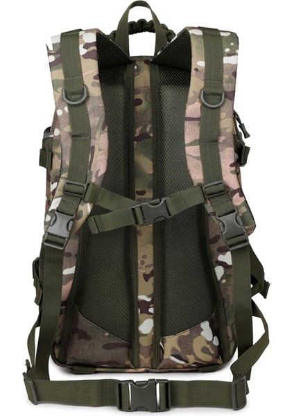 Ordu Yeşil 25L 25X20X50 cm Taktik Sırt Çantası Adam Çok Fonksiyonlu Oxford Su Geçirmez Sırt Çantası Erkek Kamuflaj Açık Kamp Sırt Çantası Gençlik Yürüyüş Paketi (Yurt Dışından) modelleri