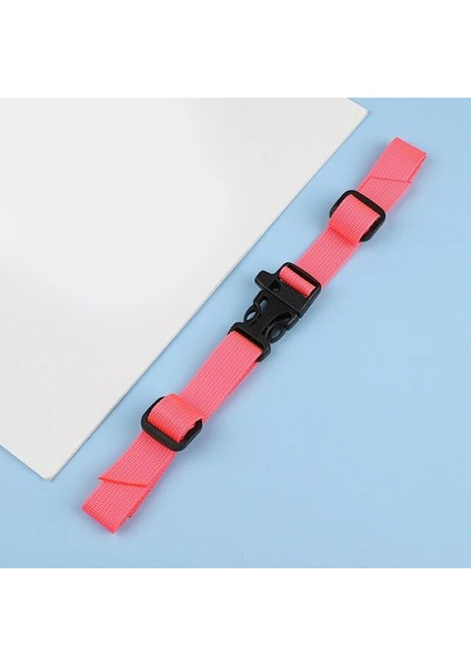 Koyu Pembe 1 Adet Sırt Çantası Göğüs Kemeri Kayışı Dokuma Sternum Kaymaz Göğüs Askıları Ayarlanabilir Toka Açık Seyahat Kamp Taktik Sapanlar (Yurt Dışından)