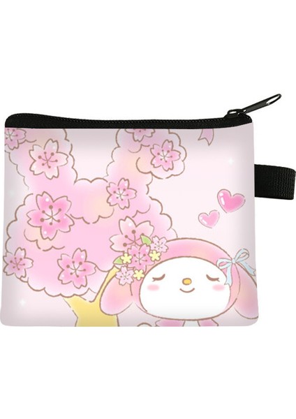 Stil 1 Hello Kitty Melody Cüzdan Sanrio Kadın Çantası Karikatürler Kızlar Mini Bozuk Para Cüzdanı Anime Taşınabilir Kimlik Kartı Sahipleri Sevimli Saklama Çantası Hediye (Yurt Dışından) indirimleri