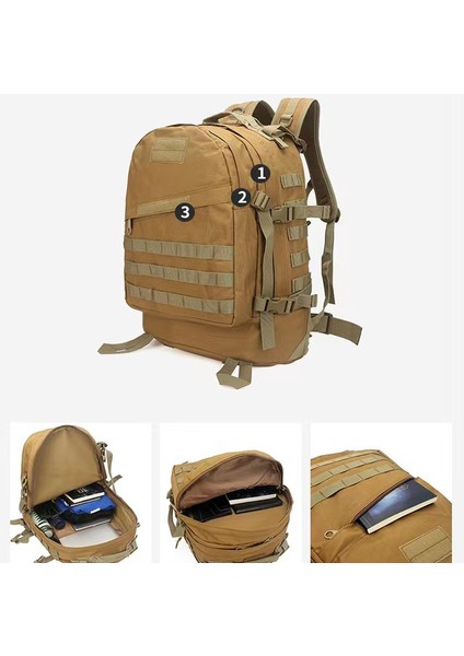02 45L Askeri Taktik Sırt Çantası Ordu Molle Saldırı Çantası Açık Su Geçirmez Trekking Avcılık Kamp Balıkçılık Mochila Camo Sırt Çantaları (Yurt Dışından) fırsatları