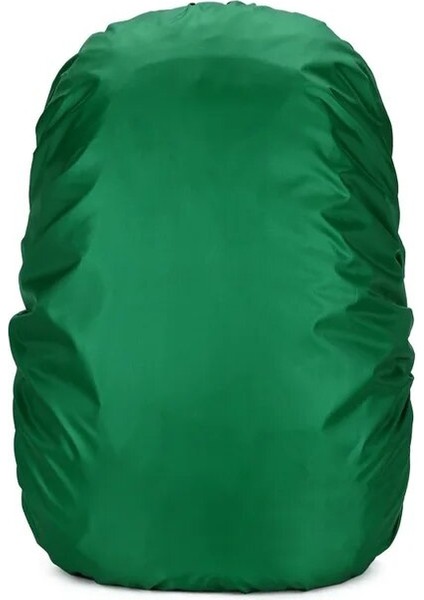 Yeşil Xl 60/70/80L Sırt Çantası Yağmur Kapak Açık Su Geçirmez Yürüyüş Tırmanma Çanta Kapak Düz Renk Camo Taktik Toz Yağmurluk Sırt Çantası Için (Yurt Dışından)