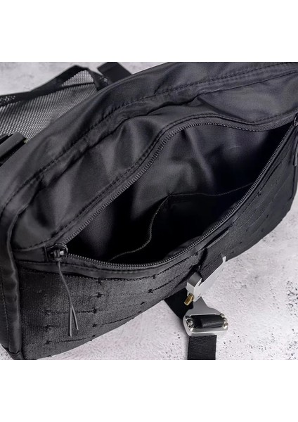 Stil 7 23SS Yeni Stil Alyx Göğüs Çantası 1017 Fonksiyonel Taktik Iş Kıyafeti Yelek Çantası Siyah Onaylı Unisex 1017 Alyx 9sm Sırt Çantası Mon Compte (Yurt Dışından)