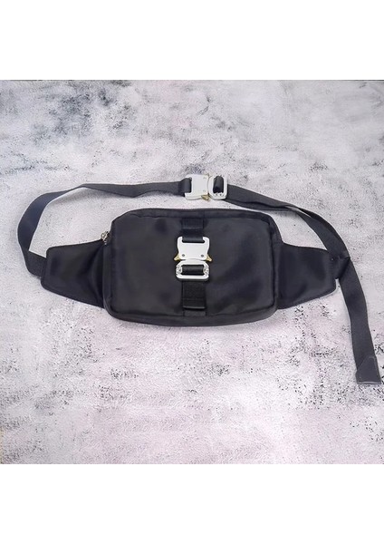 Stil 2 23SS Yeni Stil Alyx Göğüs Çantası 1017 Fonksiyonel Taktik Iş Kıyafeti Yelek Çantası Siyah Onaylı Unisex 1017 Alyx 9sm Sırt Çantası Mon Compte (Yurt Dışından)