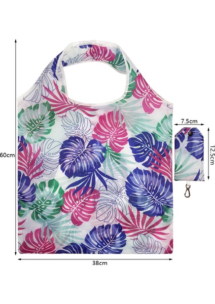 Stil 15 Bir Boyut Baskılı Hediye Alışveriş Çantası Alışverişçi Saklama Çantası Çanta Çiçek Katlanabilir Alışveriş Çantaları Yeniden Kullanılabilir Katlanır Çanta (Yurt Dışından) fırsatları