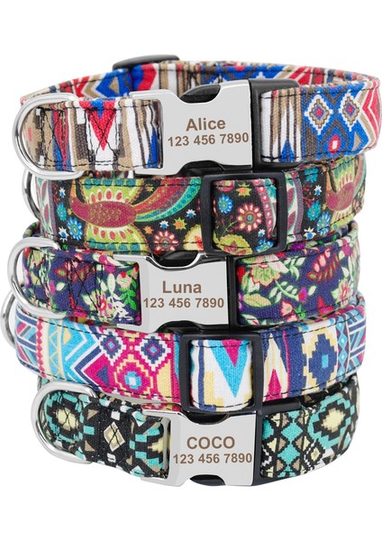 Lmavi Tarzı S Beden Özel Kazınmış Köpek Tasması Kişiselleştirilmiş Naylon Pet Köpek Etiketi Yaka Baskılı Yavru Kedi Tabela Kımlık Tasmaları Küçük Büyük Köpekler Için (Yurt Dışından) fırsatları