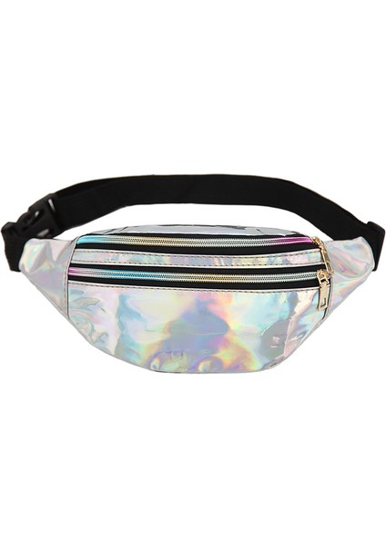 Lazer-Sarı Bel Çantası Lazer Kemer Çantası Holografik Fanny Paketi Tasarımcı Sevimli Bel Paketleri Serseri Çanta Parti Seyahat Moda Kız Omuz Glitter (Yurt Dışından) fiyatları
