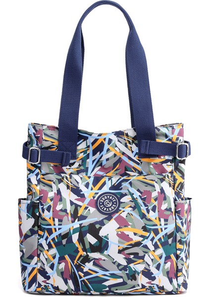 Pembe 33CM x 34CM x 12CM Moda Karikatür Baskı Kadın Üst Saplı Çanta Yüksek Kaliteli Dayanıklı Kumaş Omuz Çantası A4 Kitap Kapasitesi Rahat Tote Çanta Kesesi (Yurt Dışından) modelleri