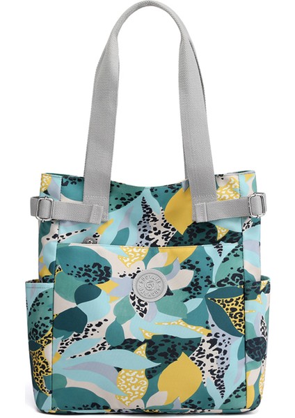 Pembe 33CM x 34CM x 12CM Moda Karikatür Baskı Kadın Üst Saplı Çanta Yüksek Kaliteli Dayanıklı Kumaş Omuz Çantası A4 Kitap Kapasitesi Rahat Tote Çanta Kesesi (Yurt Dışından) indirimleri