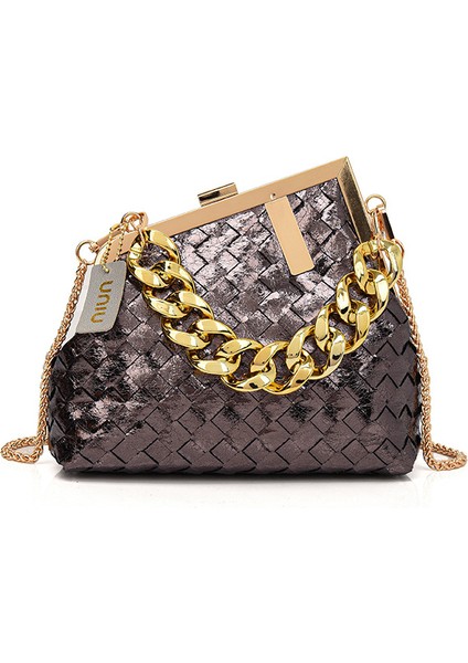 Haki 2023 Yeni Tasarımcı Kadın Payetler Şık Crossbody Çanta Düğün Akşam Debriyaj Bayan Zincir Omuz Çantaları Glitter Çanta ve Çantalar (Yurt Dışından) fırsatları