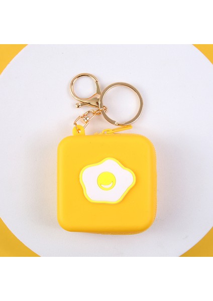 Turuncu Karikatür Silikon Para Cüzdan Hayvan Kadın Kızlar Mini Kulaklık Çantası Kawali Kulaklık Çanta Kılıf Çocuk Çocuk Hediyeler 6X6CM (Yurt Dışından) indirimleri