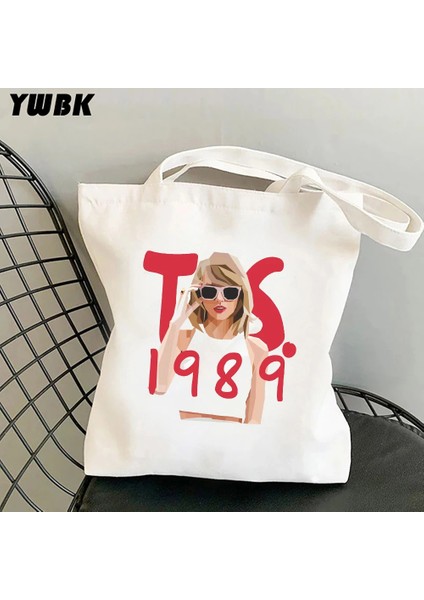 24 40X42CM 15.8X16.54IN Midnights Şarkı Listesi Taylor Müzik Swift Albümleri Folklordan Esinlenen Grafik Estetik Çanta Kanvas Çanta Alışveriş Çantası Hayranlar Için Hediye (Yurt Dışından) modelleri