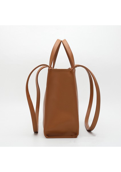 Sarı Mini 17 cm Tote Çanta Kaliteli Kadın Alışveriş Büyük Kapasiteli Tasarımcı Crossbody Çanta Ünlü Marka Pu Deri Uzun Askı Omuz Çantası Mini (Yurt Dışından) indirimleri