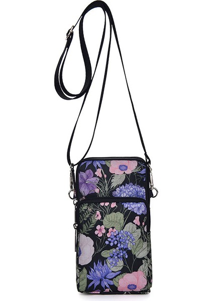 Siyah 17 14 9cm 2023 Oxford Crossbody Çanta Çok Fonksiyonlu Mini Su Geçirmez Cep Telefonu Çantası Bozuk Para Cüzdanı Yeni Omuz Çapraz Kadın Debriyaj Çanta (Yurt Dışından) fiyatları