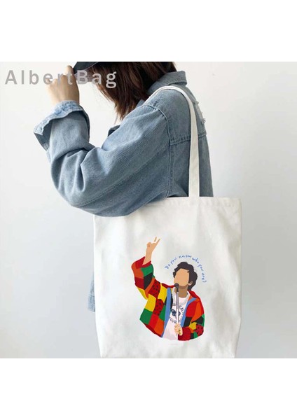 B 109 35 cm x 40 cm Moda Aşk Turunda Çiçek Alışveriş Çantası Kanvas Çanta Ayçiçeği Shopper Harry Pamuk Sevimli Hayranları Hediye Omuz Çantaları Karikatür Çanta (Yurt Dışından)
