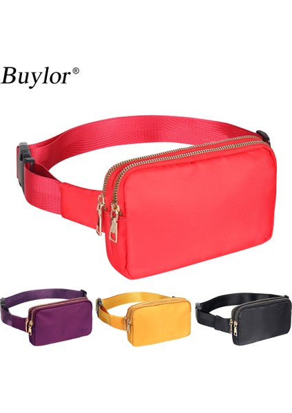 Serpantin Buylor Kadın Kemer Çanta Moda Bel Paketleri Çift Kese Tasarımcı Serseri Kalça Çanta Omuz Göğüs Paketi Su Geçirmez Telefon Crossbody Çanta (Yurt Dışından) fiyatları