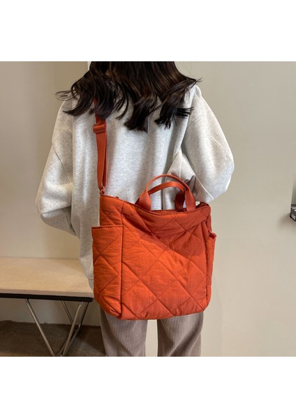 Kadınlar Için Mavi Kapitone Tote Çanta Puffer Hobo Çanta Hafif Kabarık Çapraz Vücut Çanta Dolgu Omuz Çantası Satchel Seyahat Çantası 2023 (Yurt Dışından) indirimleri