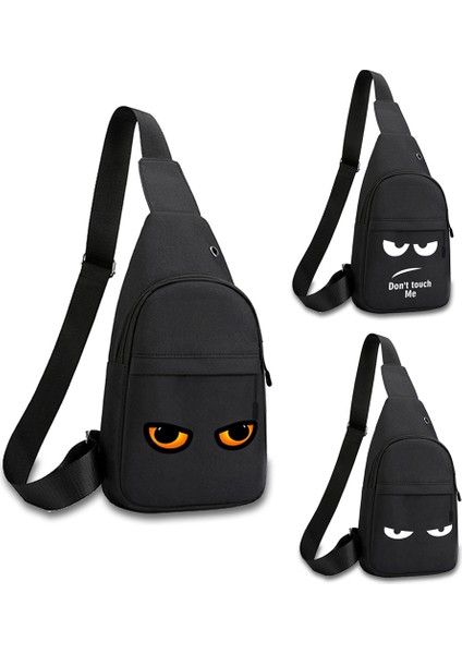 6beyaz PICTURE015 Adam Göğüs Çanta Moda Çanta Telefon Cebi Çapraz Vücut Boyun Yan Omuz Küçük Fanny Paketi Anime Baskı Açık Crossbody Spor Çantaları (Yurt Dışından) indirimleri