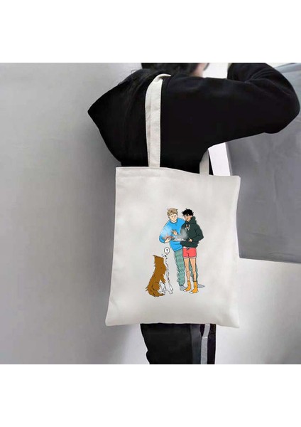 71 35X40CM Heartstopper Merhaba Konuşma Alıntı Kitabı Nick ve Charlie Erkekler Kadının Yaz Plaj Bez Çantalar Omuz Alışveriş Büyük Kanvas Çantalar Çanta (Yurt Dışından)