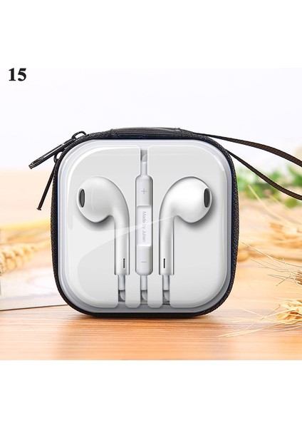 19 Yaratıcı Teneke Kare Bozuk Para Cüzdanı Kulaklık Çantası Kulaklık Cep Anahtar Kutusu Saklama Kutusu Teneke Bozuk Para Cüzdanı Fermuarlı Cüzdan (Yurt Dışından)