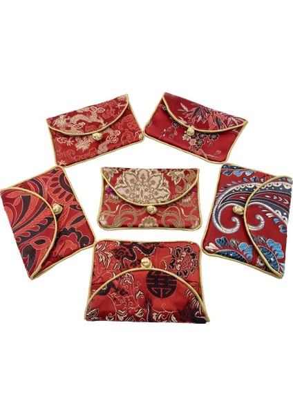 Mavi Yeşil Vintage Brokar Ipek Bozuk Para Cüzdanı Kadın Küçük Cüzdan Geleneksel Toka Takı Kese Bayanlar Mini Para Çantası Çocuk Kart Sahibinin (Yurt Dışından) fiyatları